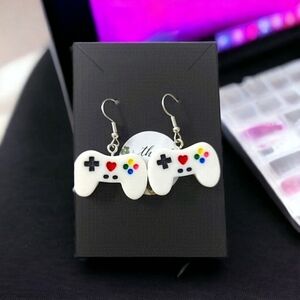 Gamer Girl Resin Earrings